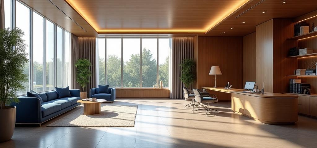 Elegant legal office in Lyon, France